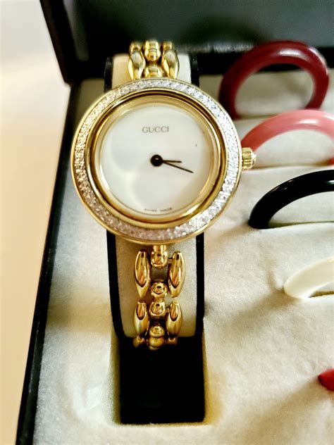 retro vintage gucci watch|Gucci watches old models.